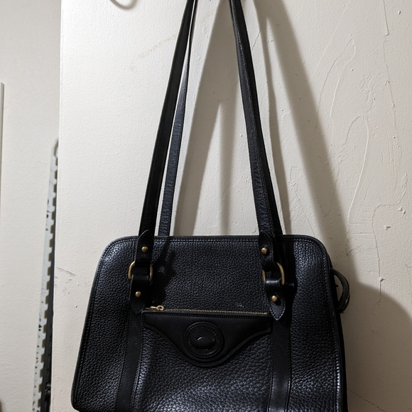 Dooney& Bourke All Weather Leather Black Bag (used) - Picture 2 of 2
